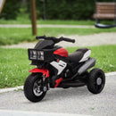 Moto Elettrica per Bambini 6V con 3 Ruote Rosso
