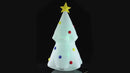 Sapin de Noël gonflable 180 cm en polyester avec lumières LED