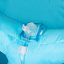 Castello Giostra Gonfiabile 330x280x200 cm con Scivolo Piscina e Pompa Muticolor