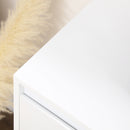 Credenza 12 Ripiani Interni 120x35x85 cm in Truciolato Bianco