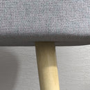 Panca Fondoletto 114x38x45 cm in Tessuto Grigio