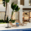 Base per Ombrellone Quadrata da 15kg Pali da 32-38-48 mm Nero  