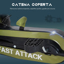 Go Kart a Pedali per Bambini Sedile Regolabile e Freno a Mano Verde  