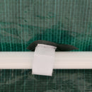 Gazebo da Giardino 293x293x252H cm Pieghevole e Portatile con Copertura Anti UV Verde   