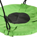 Set 3 Altalene per Bambini 435x135x177 cm con Canestro e Scaletta Multicolor