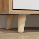 Scarpiera Salvaspazio 18-24 Paia di Scarpe a 3 Cassetti  72x24x119 cm in Truciolato Bianco