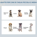 Ciotole Rialzate per Cani Piccoli e Taglia Media con 2 Ciotole in Acciaio Supporto in MDF Bianco  