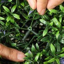 Set di 2 Piante Artificiali a Sfera Ø42 cm con Fiori di Lavanda per Casa e Giardino Verde e Viola   