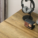 Consolle Fissa da Ingresso con 3 Cassetti 120x55x79 cm in Truciolato e Acciaio