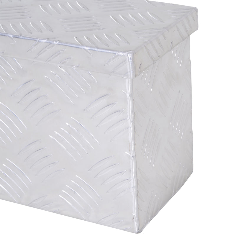 Cassetta Portautensili da 2 kg 50x15,5x20,5 cm con Chiusura a Chiave In Alluminio   