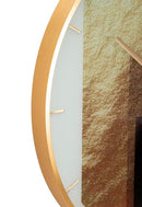 Orologio da Parete Motif 5x60x5 cm in Vetro MDF e Metallo Multicolor-3