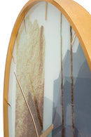 Orologio da Parete Motif 5x60x5 cm in Vetro MDF e Metallo Multicolor-4