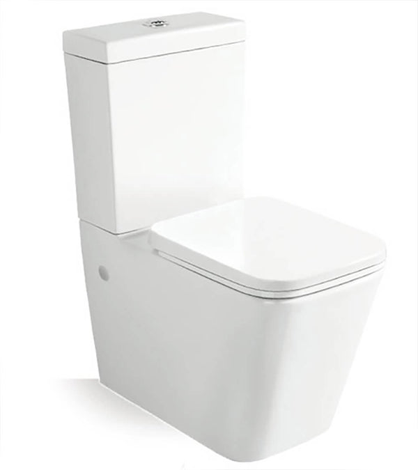 WC avec réservoir extérieur en céramique 37x55x33 cm Vorich Minimal White prezzo