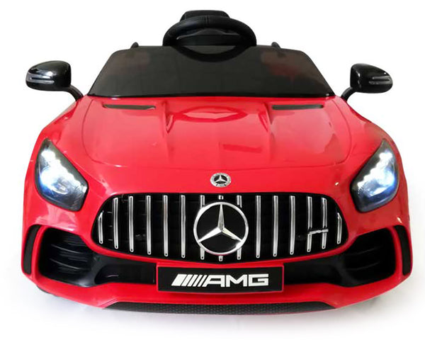 acquista Véhicule électrique pour enfants 12V avec licence Mercedes GTR AMG rouge rouge