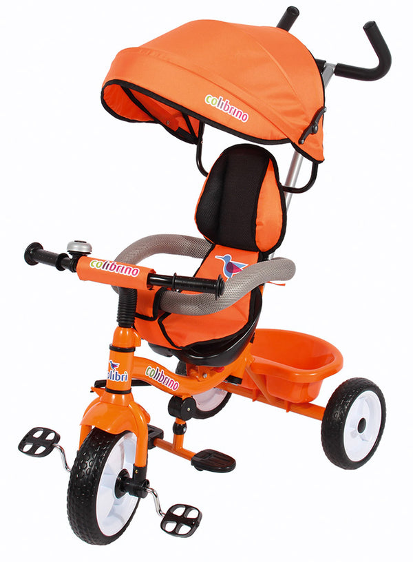 online Push Tricycle Siège Enfant Réversible Miller Colibrino Orange