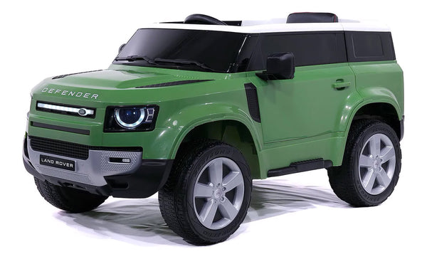 Véhicule électrique pour enfants 12 V avec licence verte Land Rover Defender prezzo