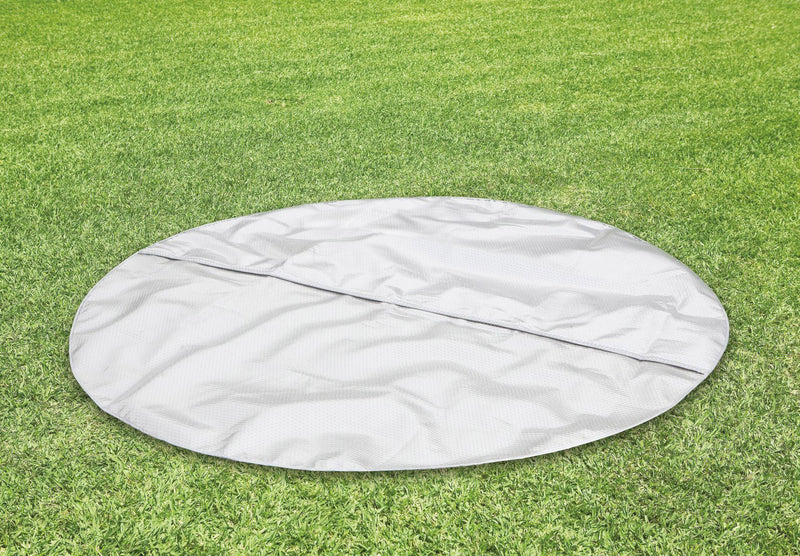 Vasca Idromassaggio da Esterno Gonfiabile Riscaldata 4 Posti Ø196x71 cm Intex 28426 Beige-3