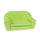 Canapé enfant 80x31x50 cm en tissu coton vert