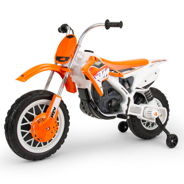 Moto électrique pour enfants 12V KTM SX Cross Orange et Blanc sconto