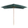 Parasol de jardin en bois vert 2X3m