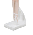 Ballerina Dicy 8x8x23 cm in Resina Bianco-6