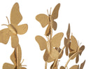 Albero della Vita con Farfalle Glam 31x8x30 cm in Ferro Oro-3