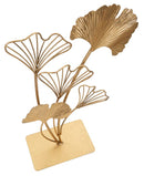 Scultura Leaf 26x11,5x44,5 cm in Ferro Oro-3