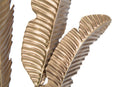 Scultura Five Leaf 34x12,5x60 cm in Ferro Oro-4
