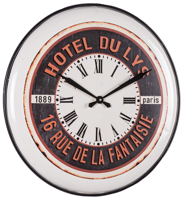 acquista Horloge Murale Ø62x3 cm en Acier Dulys