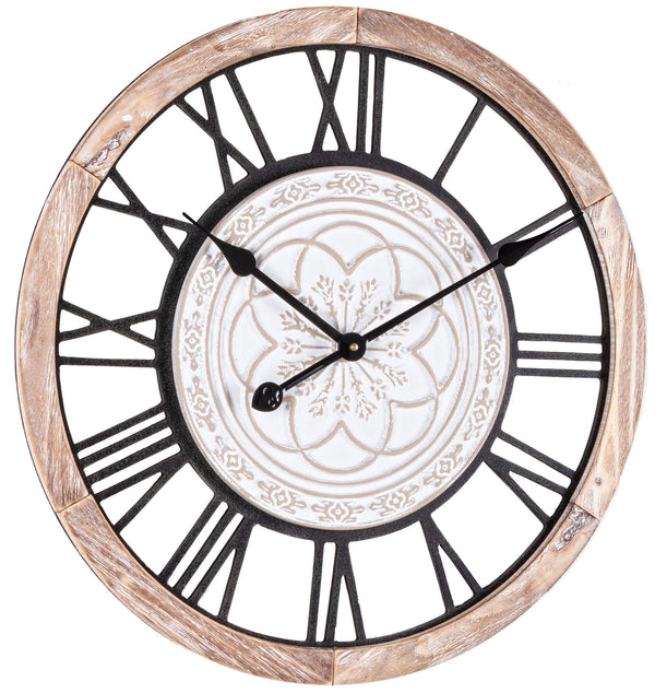 prezzo Horloge Murale Ø55x5 cm en Mdf Ticking