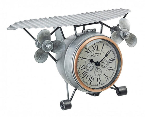 Horloge de table Charles Plane 150-3 en fer sconto