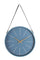 Orologio da Parete  40x6x66 cm in Legno Timely Blu
