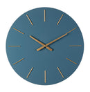 Orologio da Parete  Ø60x5 cm in Legno TimeLine Blu-1
