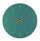 Orologio da Parete  Ø60x5 cm in Legno TimeLine Verde