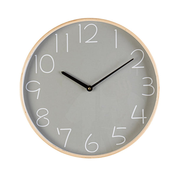 Orologio da Parete  Ø40,8x4,8 cm in Legno Lorens Grigio online