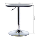 Tavolino da Bar Ø63 cm con Altezza Regolabile -3