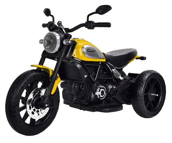 Moto électrique pour enfants 12V Ducati Scrambler Icon Jaune acquista
