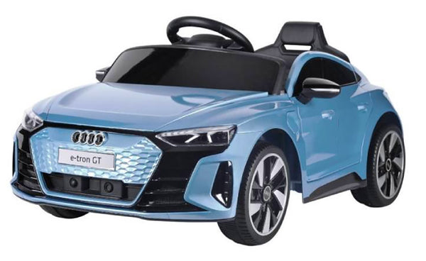 acquista Macchina Elettrica per Bambini 12V Audi Etron GT Azzurro