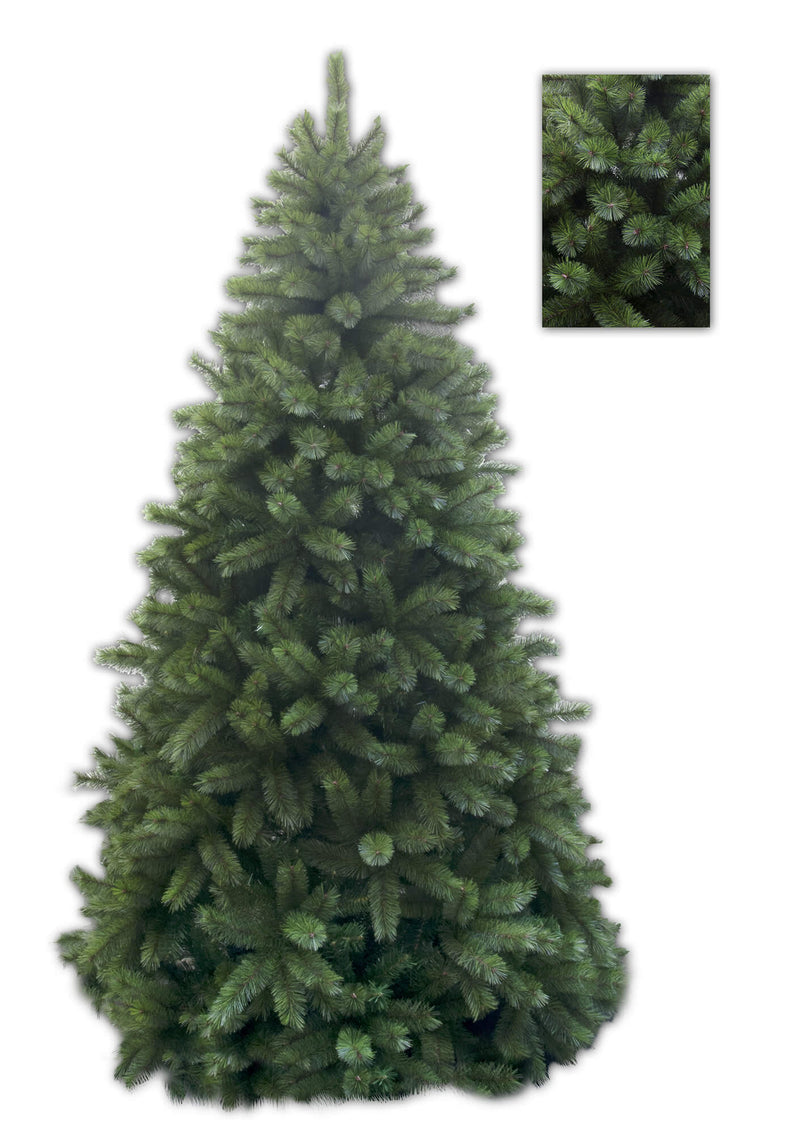 Albero di Natale Artificiale 936 Rami Pirenei Verde Varie Misure-2