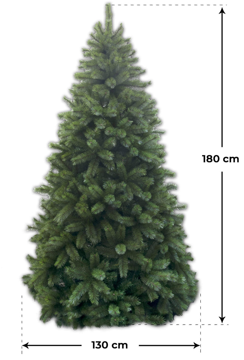 Albero di Natale Artificiale 936 Rami Pirenei Verde Varie Misure-3