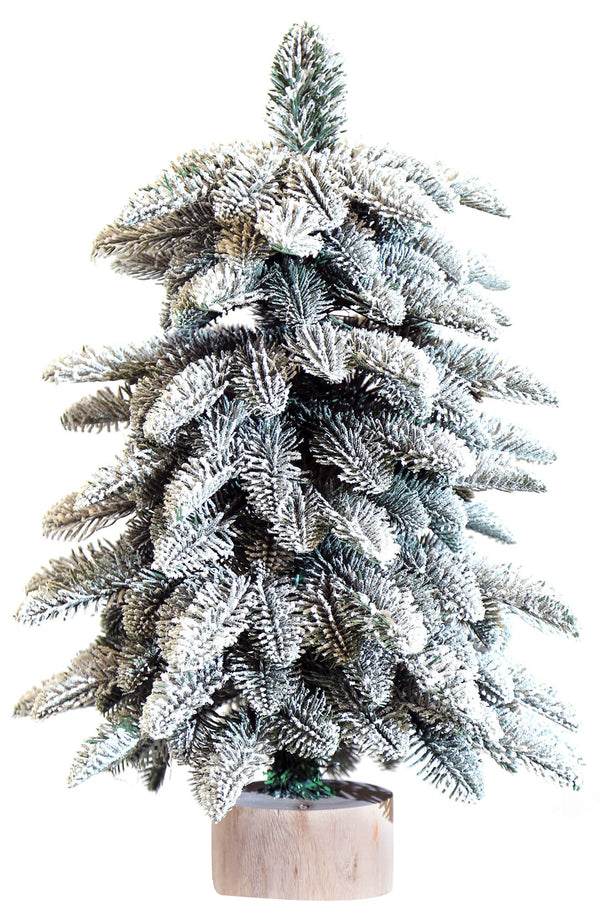 Mini sapin de Noël artificiel enneigé vert rêve différentes tailles prezzo