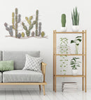 Pannello Cactus 90x2,5x64 cm in Ferro Multicolor-7