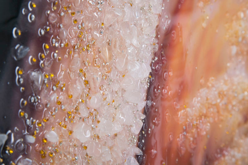 Stampa su Tela con Applicazioni Flamingo 120x3,8x80 cm in Legno e canvas-4