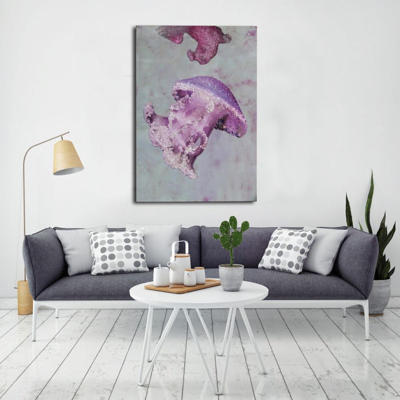 Stampa su Tela con Applicazioni Medusa 80x3,8x120 cm in Legno e canvas-6