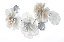 Pannello Flowery 116,5x8x58 cm in Ferro-2