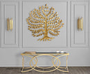Pannello Super Leaf 109,5x2x110 cm in Ferro Oro-5