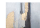 Dipinto su Tela Grey/Oro 80x2,8x100 cm in Legno di Pino e Canvas Multicolor-2