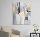 Dipinto su Tela Grey/Oro 80x2,8x100 cm in Legno di Pino e Canvas Multicolor-5