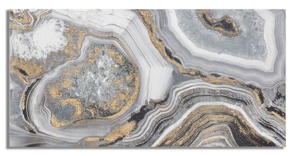 Peint sur Toile Grotte 120x3,8x60 cm en Bois de Pin et Toile Multicolore sconto