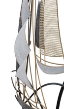 Pannello Vela 123x7x100 cm in Ferro Multicolor-3